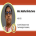 Avanthi's Research and Technological Academy, HOD ECE: Mrs. Madhu Bindu Sena Interview